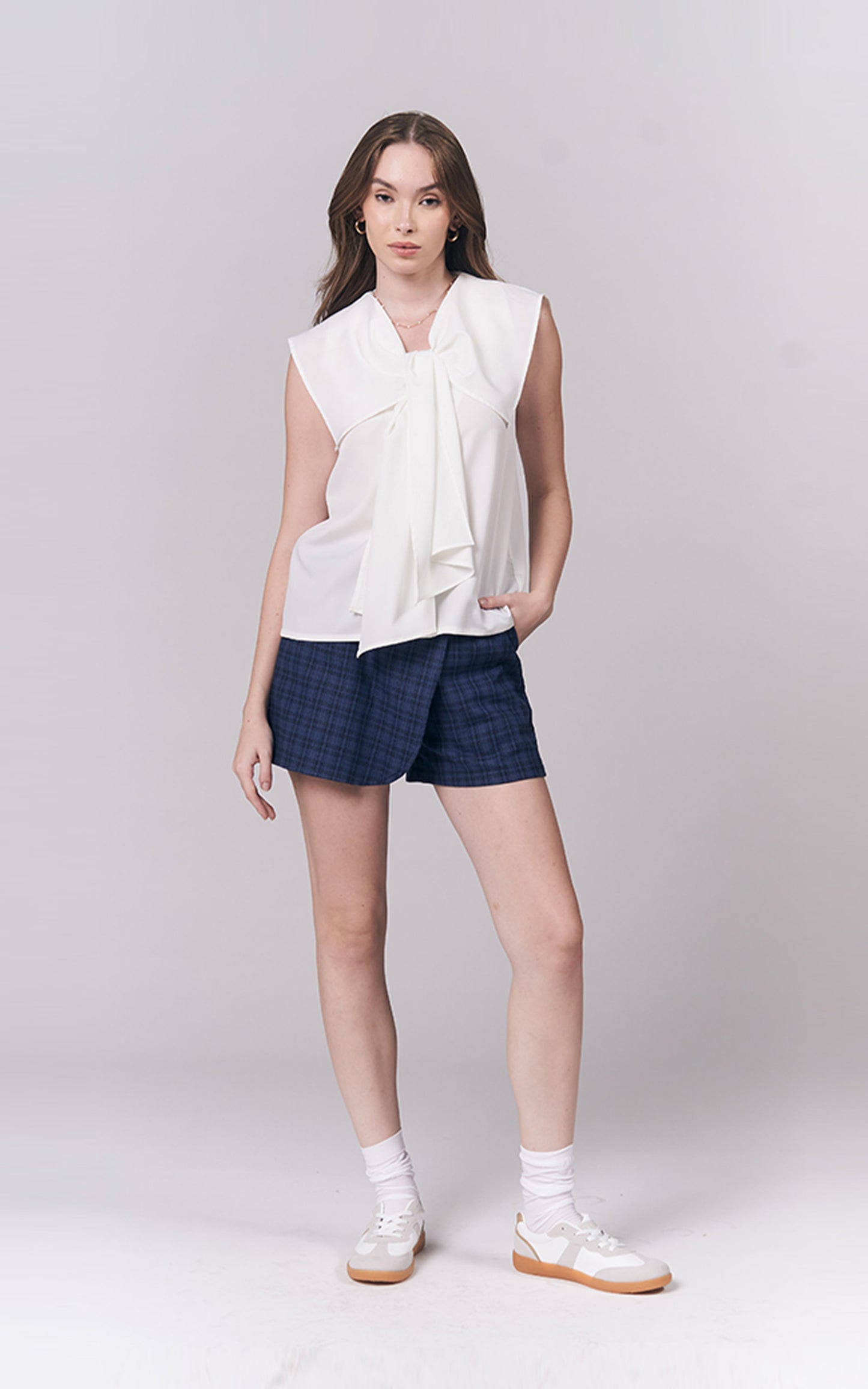 Joeburn Sleeveless Top (White)