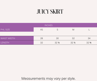 Holiday 2025 Juicy Skirt  (Chartreuse)