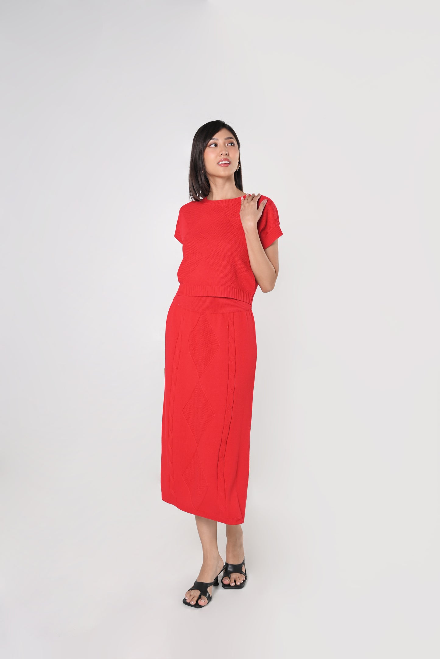 Wonderland Kurro Skirt (Red)