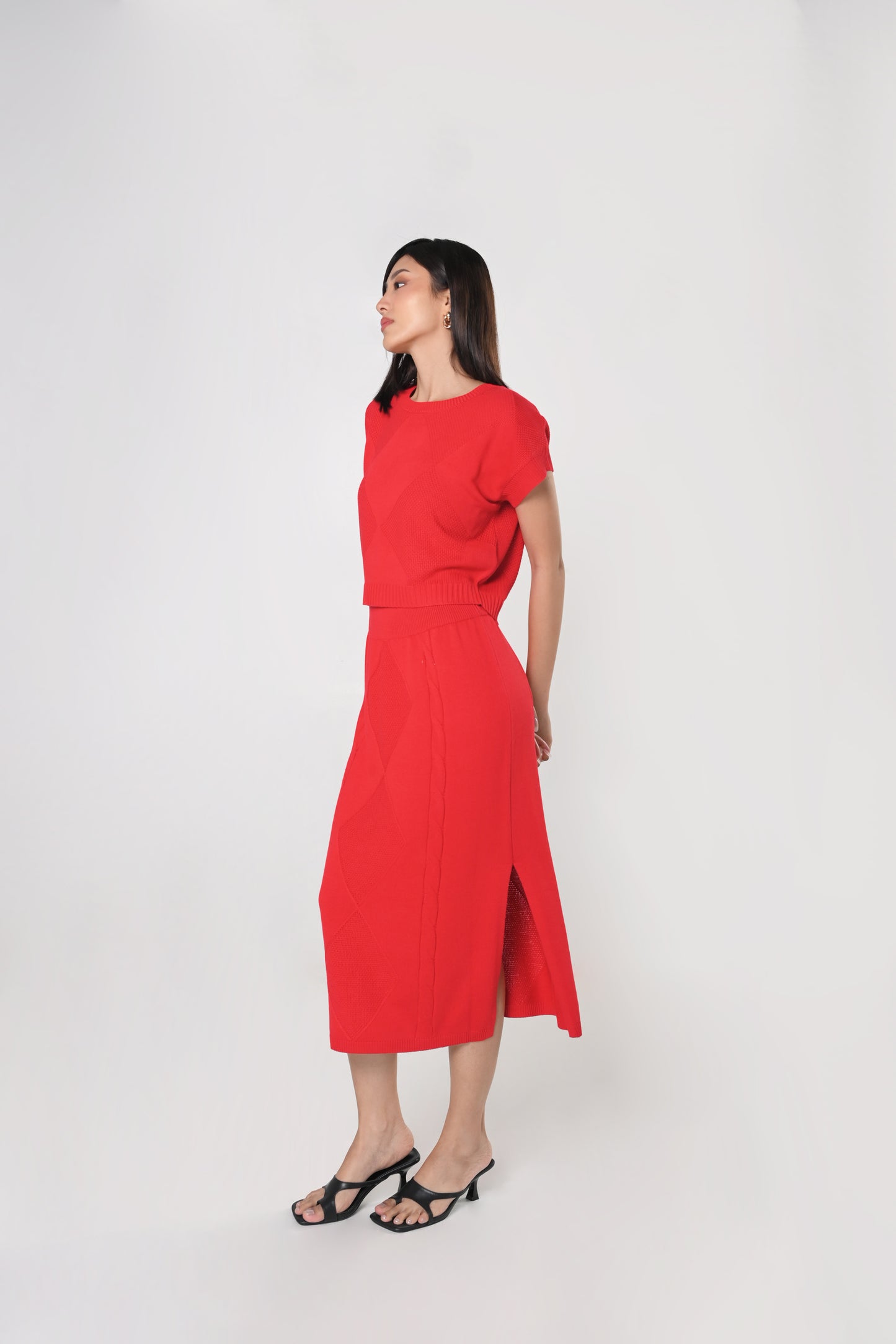 Wonderland Kurro Skirt (Red)