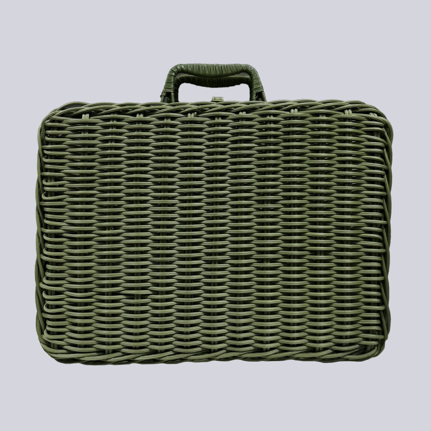 Wicker Bag (Olive/Green)