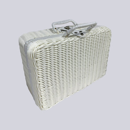 Wicker Bag (White)