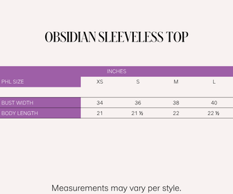 Archetype Refined Obsidian Sleeveless Top (Black)