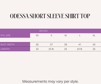 Summer Tees 2026 Odesa Short Sleeve Shirt Top(White)