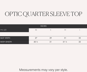 RAF Optic Quarter Sleeve Top (Black)