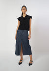 Raf Gemma Sleeveless Top (Black)
