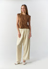 RAF Sax Extended Sleeve  Top (Brown)