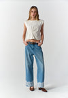 RAF Sax Extended Sleeve  Top (Offwhite)