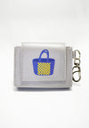 Plains & Prints × Pete Rich Card Wallet (Silver)