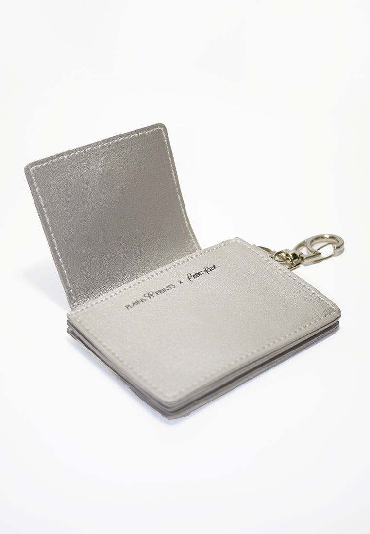 Plains & Prints × Pete Rich Card Wallet (Silver)