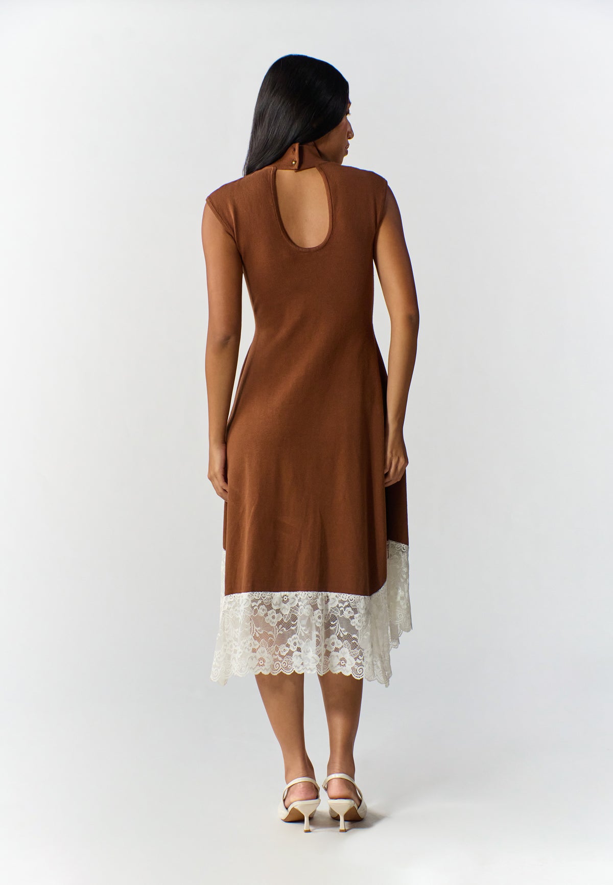 RAF Sinopia Sleeveless Dress (Brown)