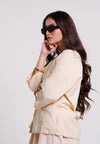 Archetype Summer Essentials Sorrel Long Sleeve Top (Cream)
