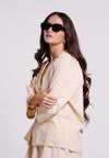 Archetype Summer Essentials Sorrel Long Sleeve Top (Cream)
