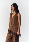 RAF Soul Sleeveless Top (Brown)